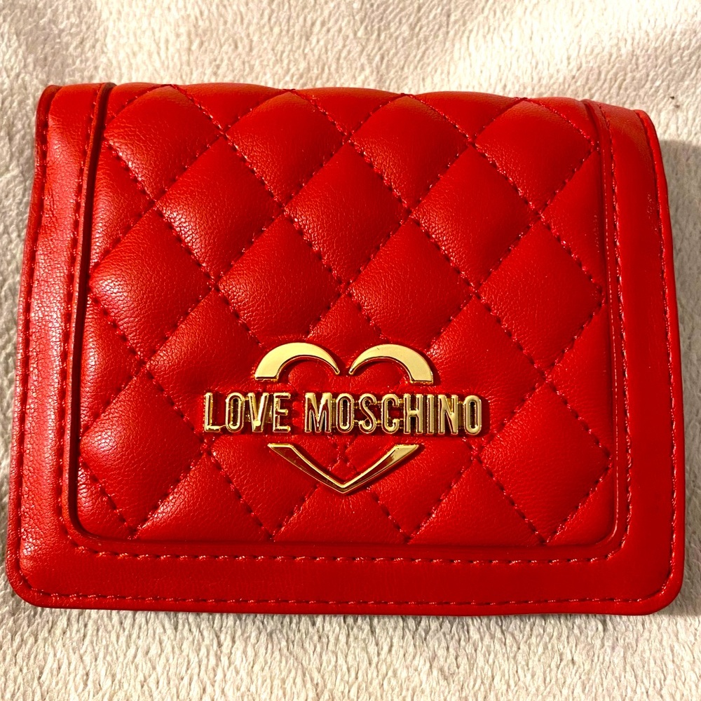 Love Moschino compact wallet